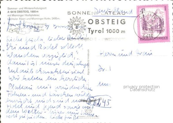 Obsteig Tirol Mieminger Hochplateau Lechtaler Alpen M – Bild 2