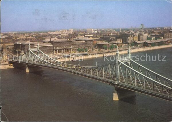 Budapest Szabadsag hid Freiheitsbrücke Donau