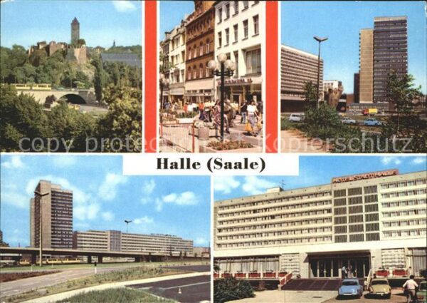 Halle Saale Burg Giebichenstein Klement Gottwald St