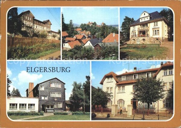 Elgersburg Reichsbahn Erholungsheim Schloss Kinder