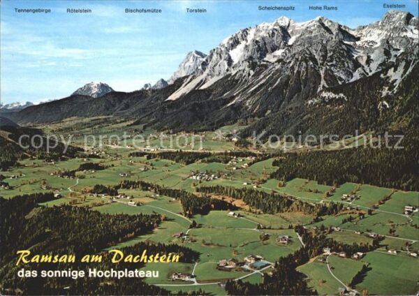 Ramsau Dachstein Steiermark Panorama Hochplateau Gebirge Fliegerauf