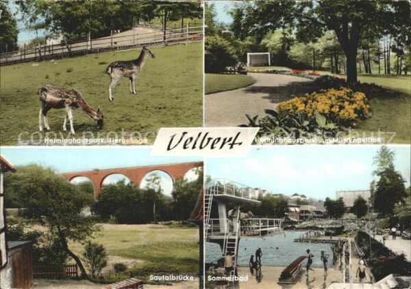 Velbert Herminghauspark Tiergehege Musikpavillo
