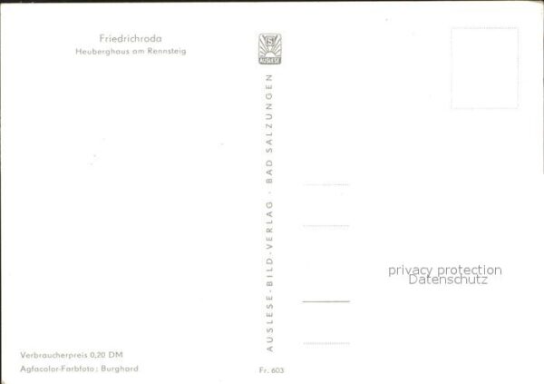 Friedrichroda Heuberghaus am Rennsteig – Bild 2