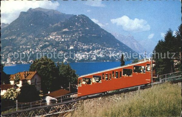 Zahnradbahn Funicolare Monte San Salvatore Lugano M