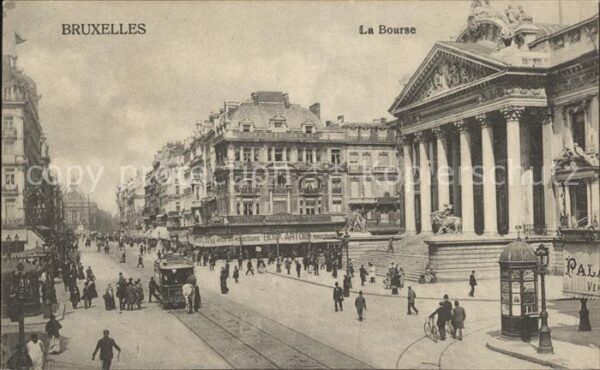 Bruxelles Bruessel Bourse Börse