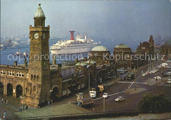 Schiffe Ships Navires Hamburg St. Pauli-Landungsbrücken