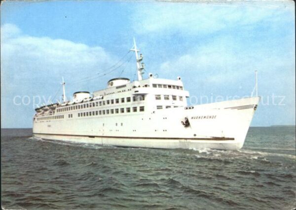 Faehre Ferry Bac Traghetto-- Warnemünde