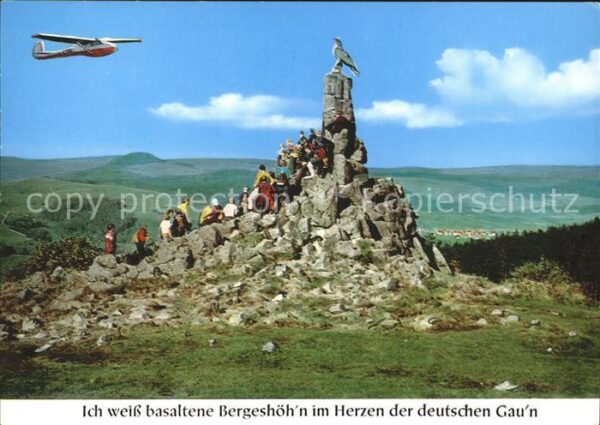 Segelflug Gliding Vol-Voile Vuolo-a-Vela Wasserkuppe Rhön Fliegerdenkmal