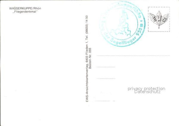 Segelflug Gliding Vol-Voile Vuolo-a-Vela Wasserkuppe Rhön Fliegerdenkmal – Bild 2