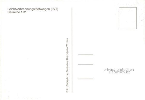 Eisenbahn Leichtverbrennungstriebwagen LVT Baurei – Bild 2