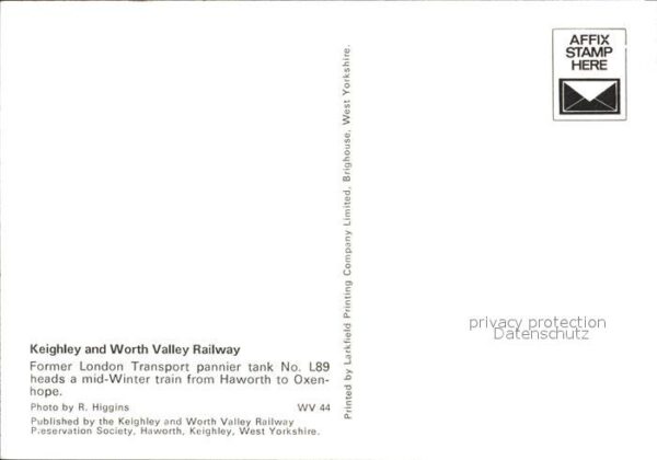 Lokomotive Keighley and Worth Valley Railway – Bild 2