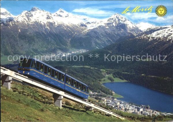 Zahnradbahn Corvigliabahn St. Moritz