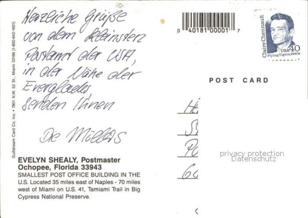 Post Office Ochopee Florida – Bild 2