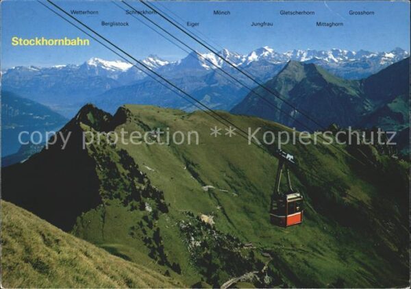 Seilbahn Stockhorn Erlenbach