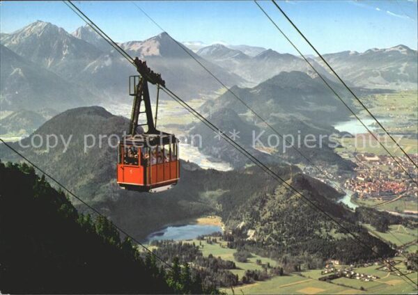 Seilbahn Tegelberg Schwangau-Füssen Brentenjoch