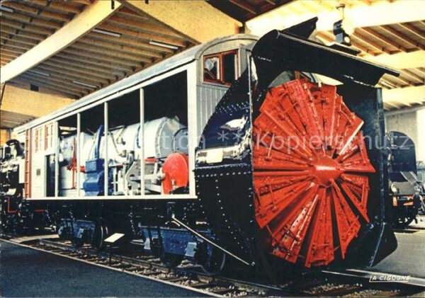 Eisenbahn Chasse-neige Mulhouse Musee Chemin du F