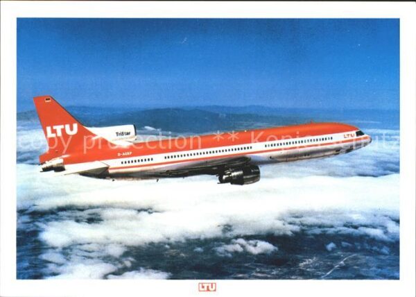 Flugzeuge Zivil LTU TriStar L-1011-1