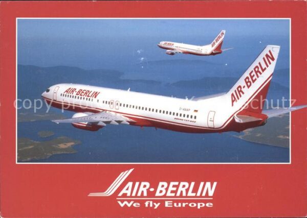 Flugzeuge Zivil Air-Berlin Boeing 737-800