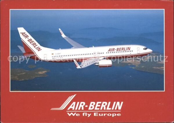 Flugzeuge Zivil Air-Berlin Boeing 737-800