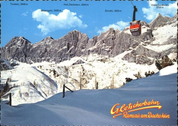 Seilbahn Dachstein-Südwand Ramsau