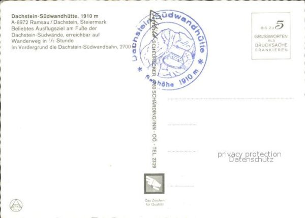 Seilbahn Dachstein-Südwandhütte Ramsau – Bild 2