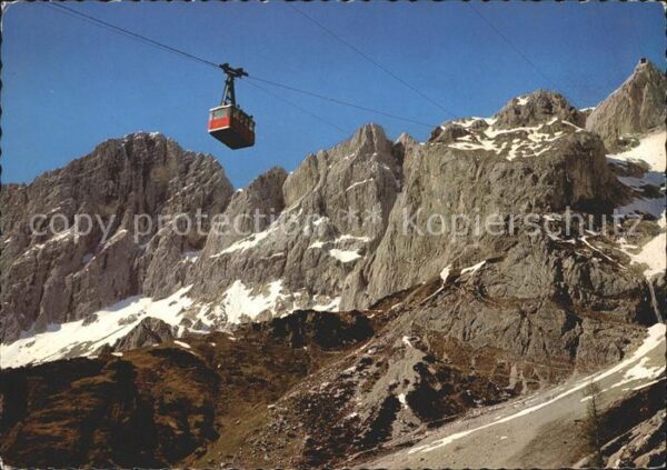Seilbahn Dachsteinsüdwand Hunerkogel Hoher Dachs