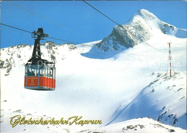 Seilbahn Gletscherbahn Kaprun Schmiedinger Glets