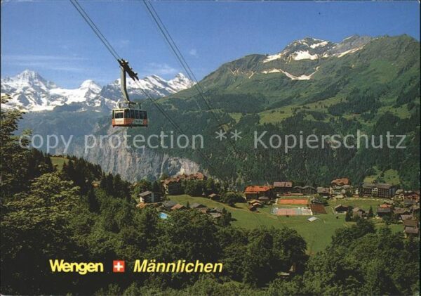 Seilbahn Wengen Männlichen