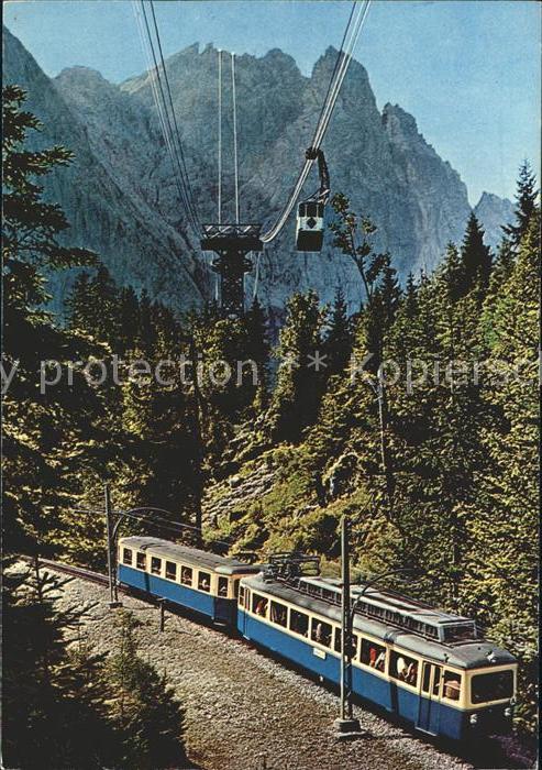 Zugspitzbahn Bayern Zahnradbahn SeilbahnZugspitzgipf