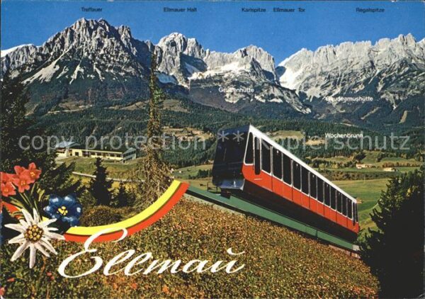 Zahnradbahn Hartkaiser Ellmau Wilder Kaiser