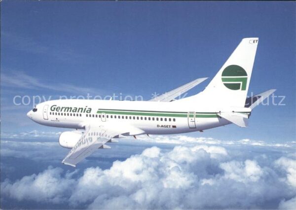 Flugzeuge Zivil Germania Boeing D-AGET