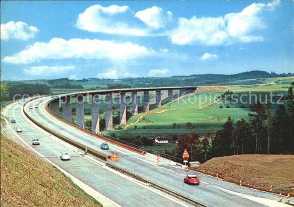 Autobahn Ruhrtalbrücke Mintard