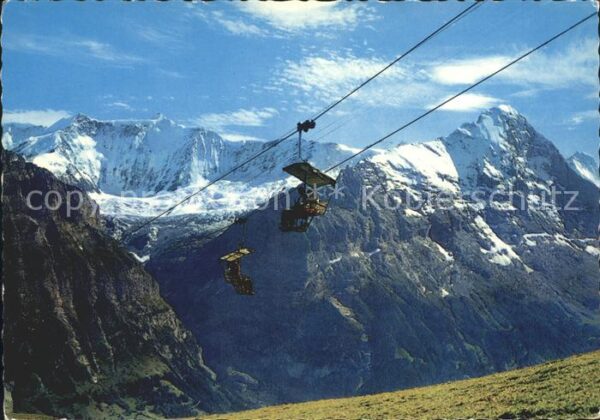 Sessellift Grindelwald-First Fiescherhörner Eiger