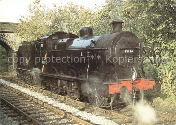 Lokomotive 43924 Keighley and Worth Valley Railway
