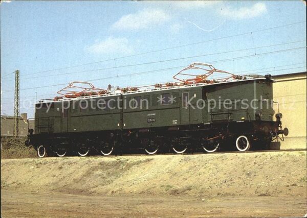 Lokomotive Güterzug Baureihe E 95 Verkehrsmuseum D