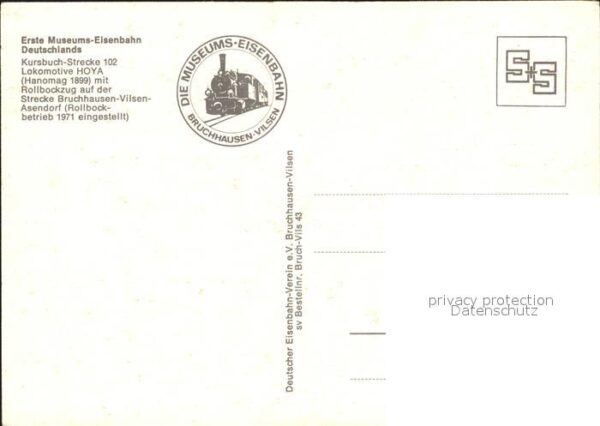 Lokomotive HOYA Museums-Eisenbahn – Bild 2