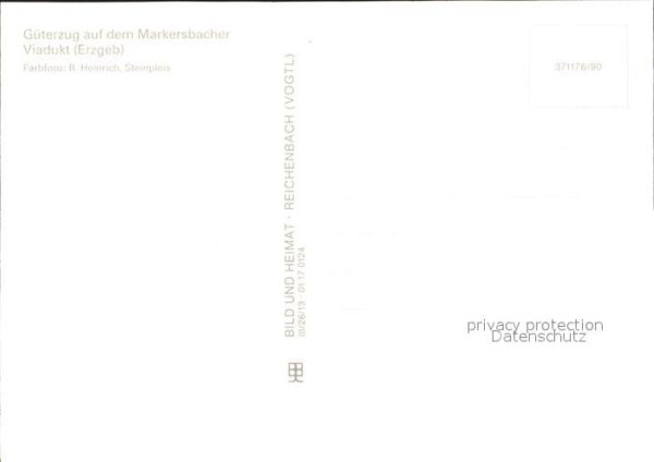 Eisenbahn Güterzug Markersbacher-Viadukt – Bild 2