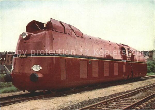 Lokomotive Stromlinie 05001 Verkehrsmuseum Nürnber