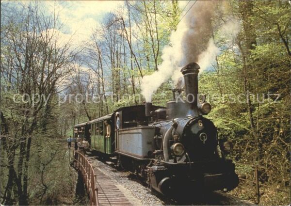 Lokomotive Petit Train Blonay-Chamby