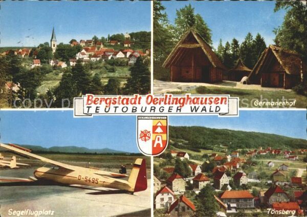 Segelflug Gliding Vol-Voile Vuolo-a-Vela Oerlinghausen Germanenhof Tönsberg