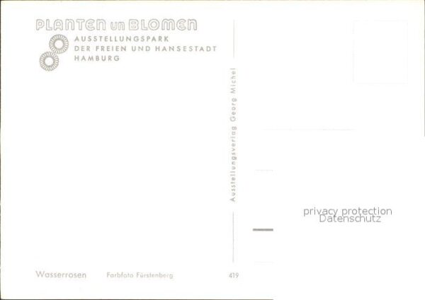 Gartenschau Ausstellungspark Hamburg Planten un Blo – Bild 2