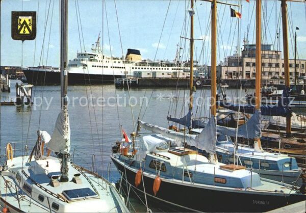 Segelboote Fähre Oostende Yacht Club