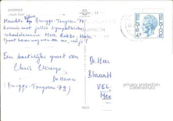 Segelboote Fähre Oostende Yacht Club – Bild 2