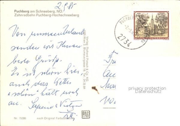 Zahnradbahn Puchberg-Hochschneeberg – Bild 2