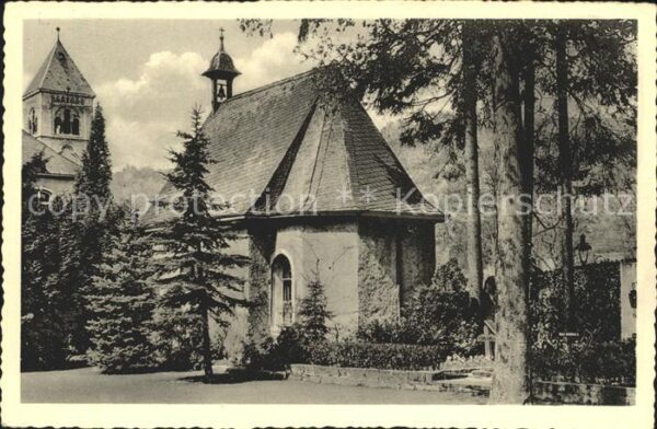 Schoenstatt Vallendar Gnadenkapelle alter Turm und Heldengräb
