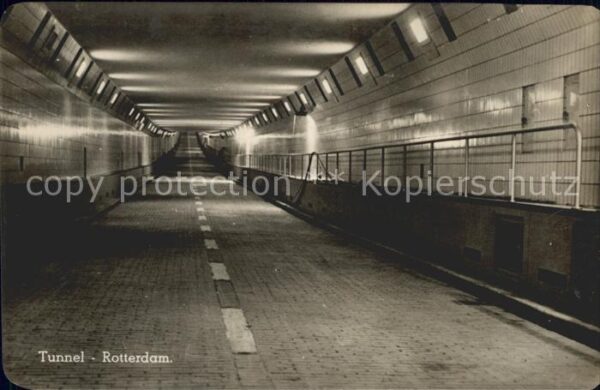 Rotterdam Doorgang onder de rivier