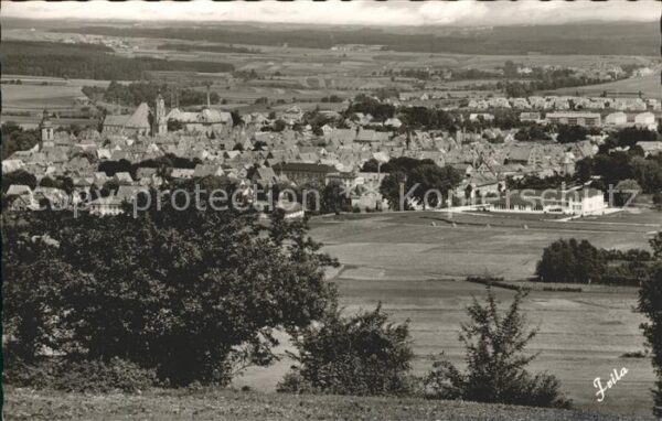 Weissenburg Bayern Blick von der Ludwigshöhe
