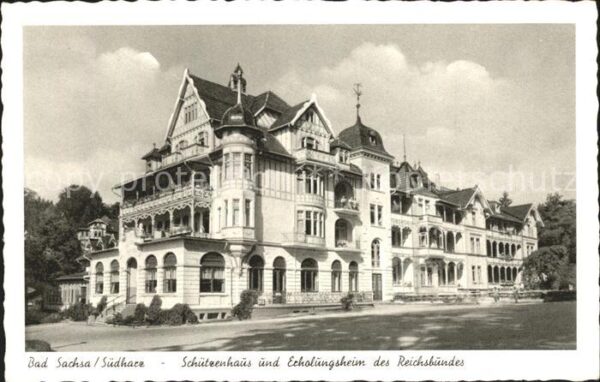 Bad Sachsa Harz Schützenhaus und Erholungsheim des Reic