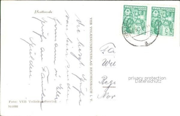 Brotterode Dorfpartie Kirche – Bild 2