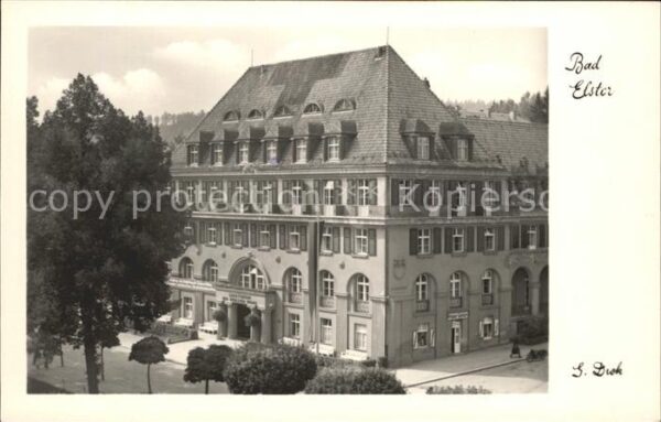 Bad Elster Sanatorium des VEB Kombinats Otto Grote